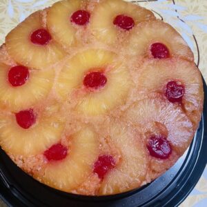 Upside Pineapple Cheesecake